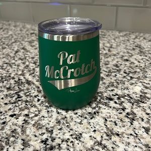 St. Patrick’s Day Piper Lou Stainless Steel Wine Glass